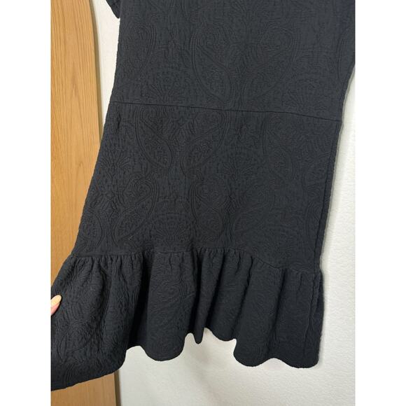 The Kooples Black Zip Front Mini Dress - Picture 9 of 13